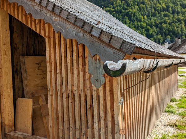 Wood Gutter Installation in Lady Lake