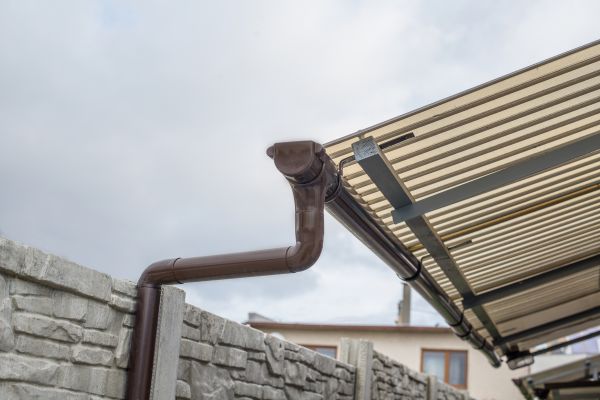 Plastic Downspout Installation in Lady Lake